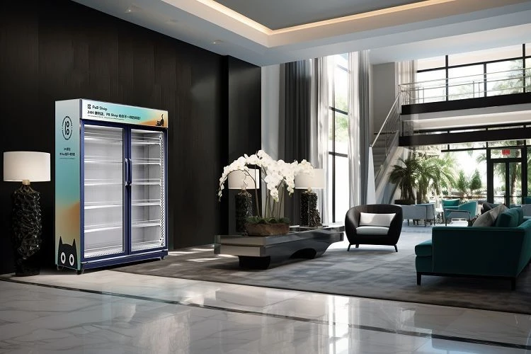 Scan-to-Open Smart Vending Machine high quality